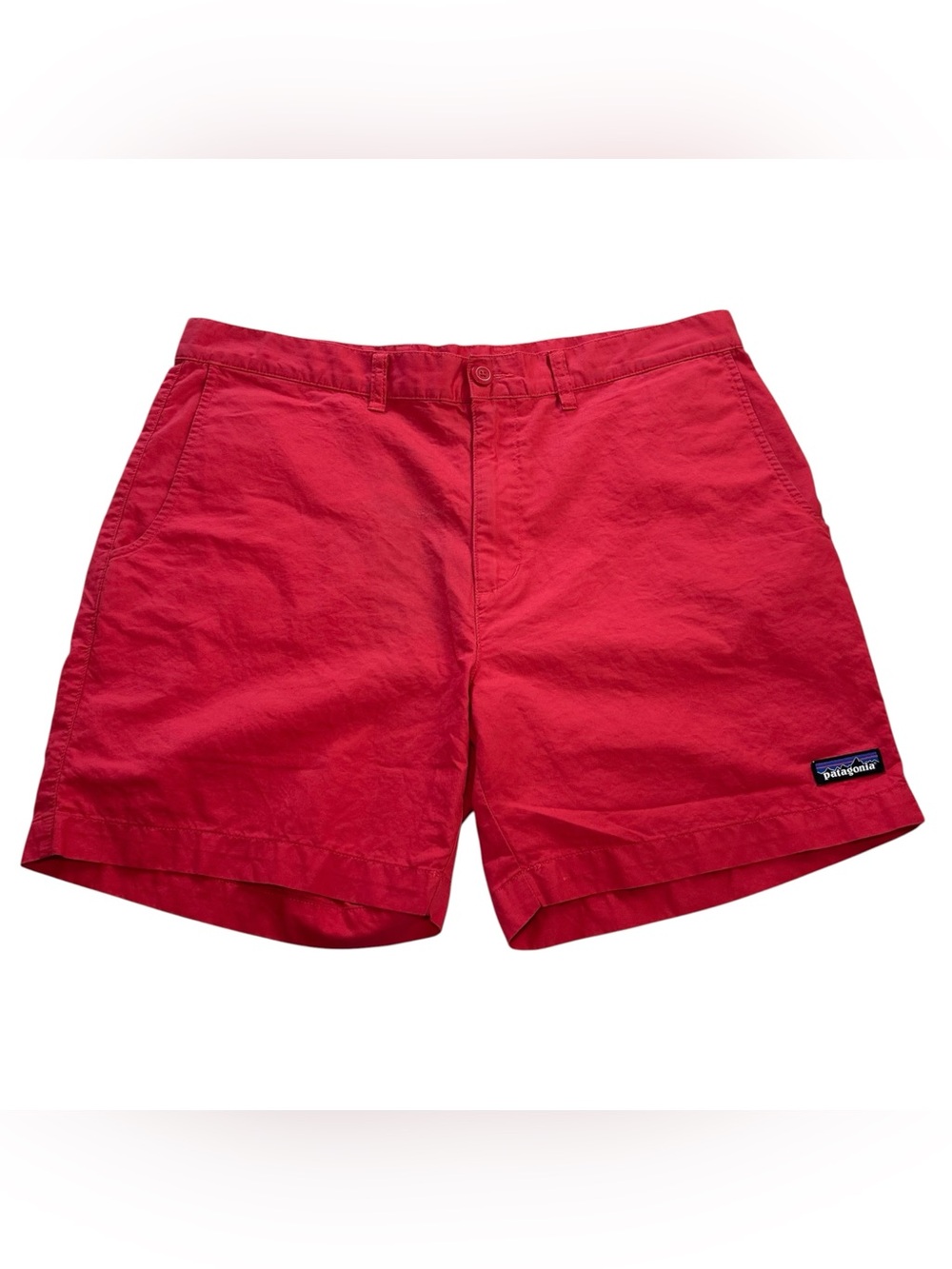Patagonia Men's Lightweight All-Wear Hemp Shorts 6” Inseam Gorpcore Size 34 Red